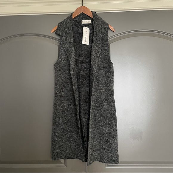 b.original Sweaters Nwt Duster Sweater Vest Poshmark